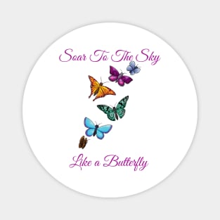 Butterflies T Shirt Magnet